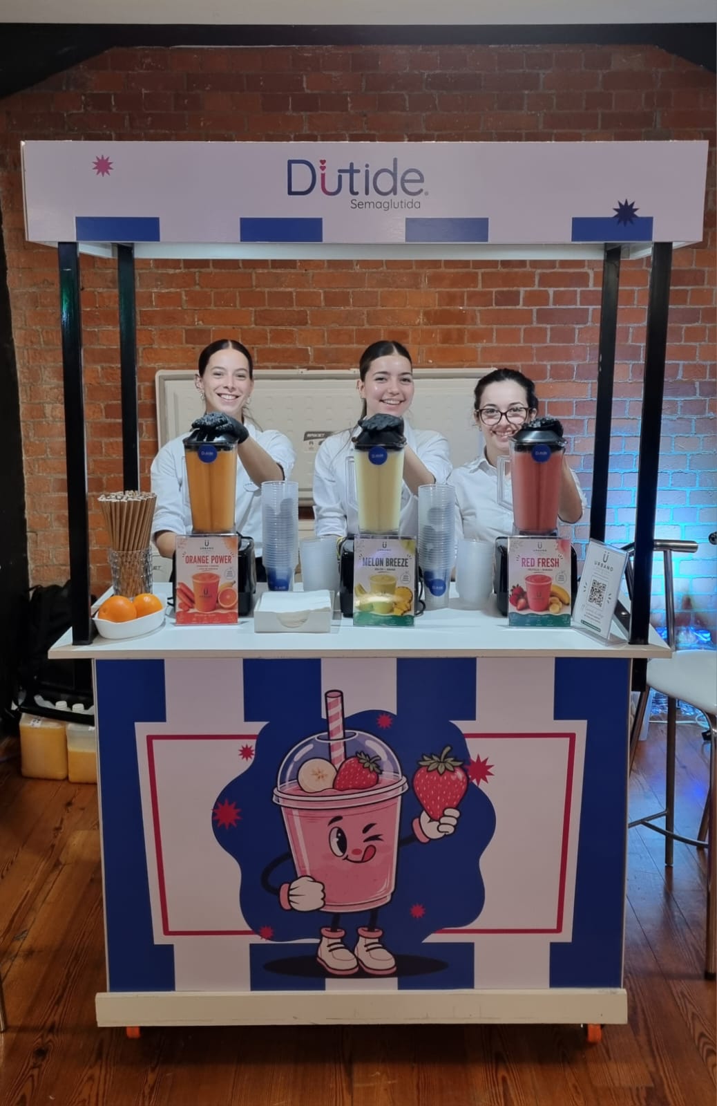 Stand personalizado Dutide para Laboratorio Elea